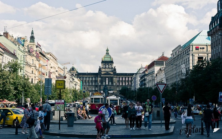 Piazza Venceslao Praga