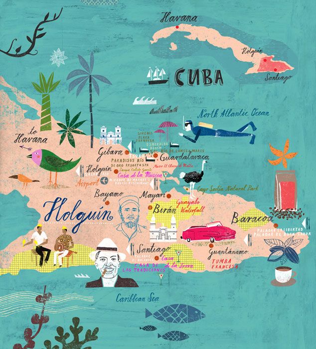 ©Martin Haake- Map of Cuba